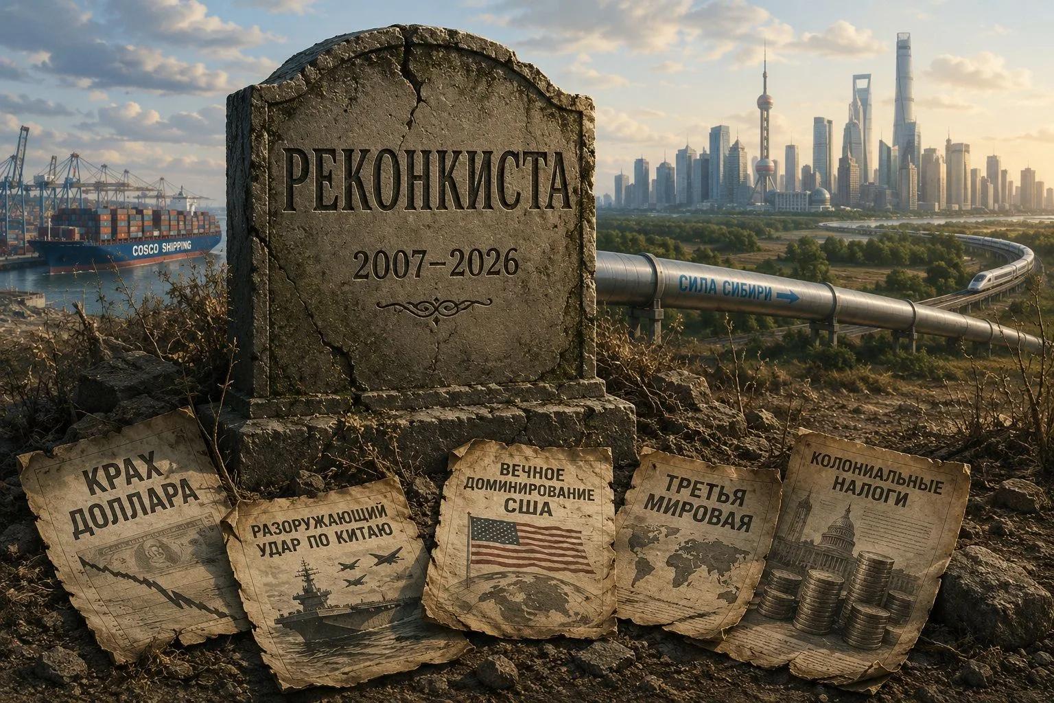 В открытом доступе на АШ
 и на sponsr.ru
 опубликовал материал "Реконкиста — умерла, так умерла".

В