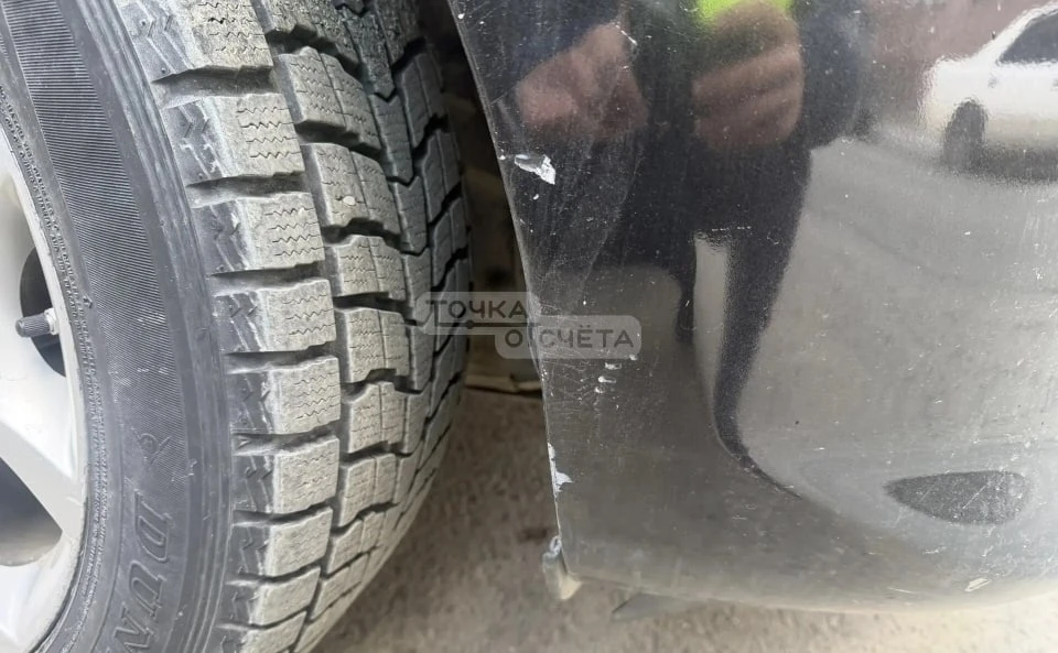 ❗️Неизвестный столкнулся с Mazda CX-7 и скрылся с места ДТП в Южно-Сахалинске  Госавтоинспекция прод