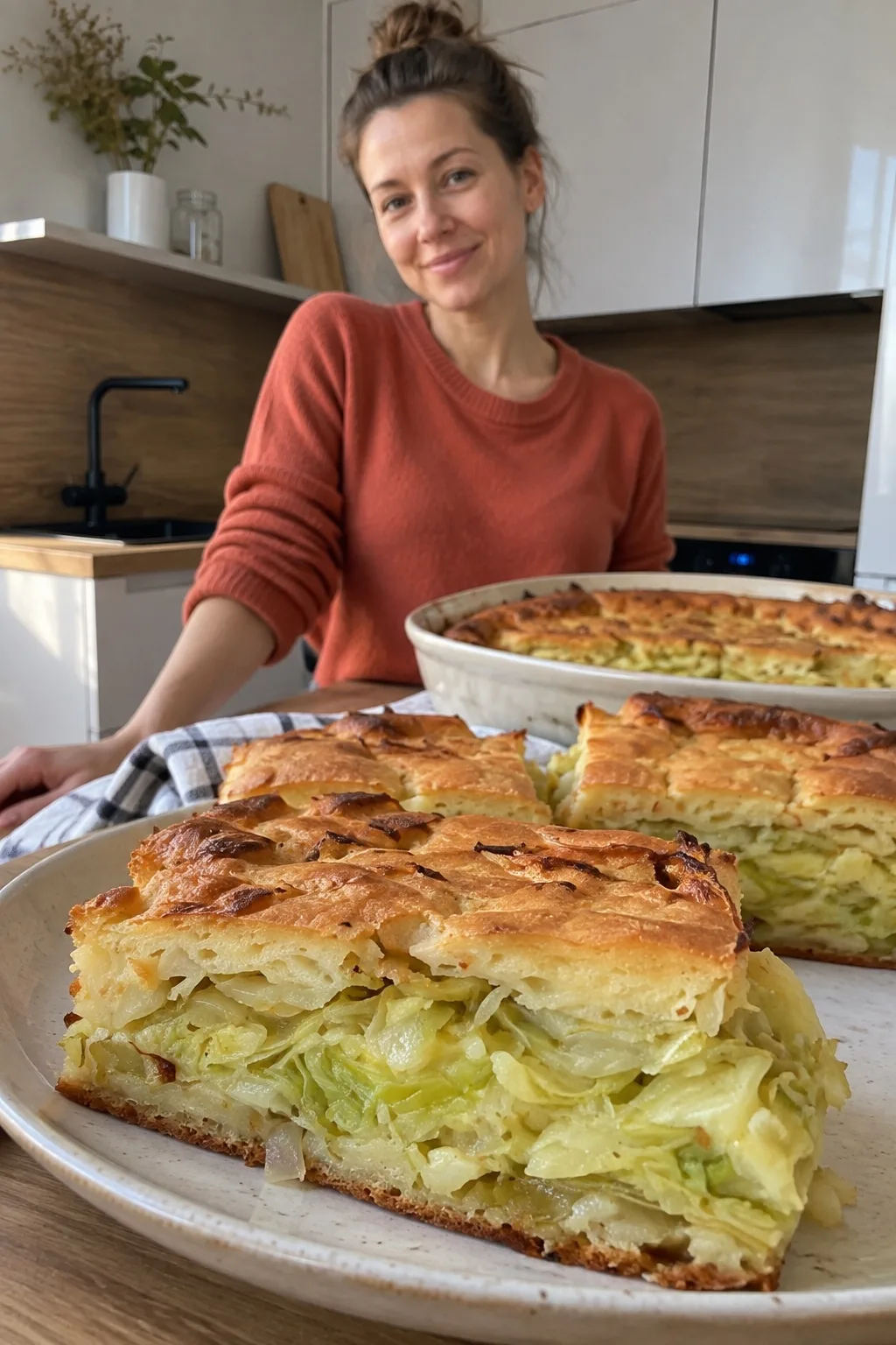 🥧 БЫСТРАЯ ШАРЛОТКА С КАПУСТОЙ
