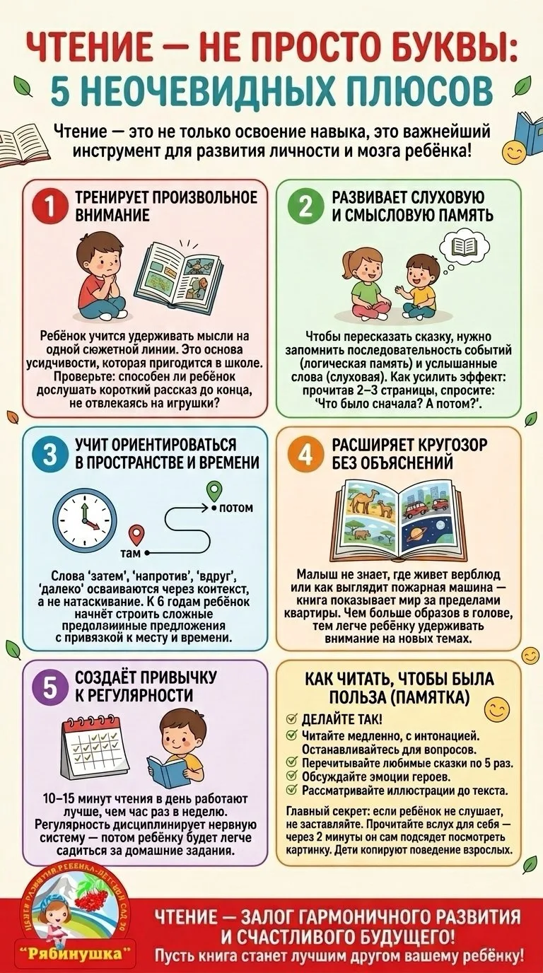📖 Чтение — не просто навык, а ключ к развитию

Уметь читать — важно. Но ещё важнее — понимать прочи