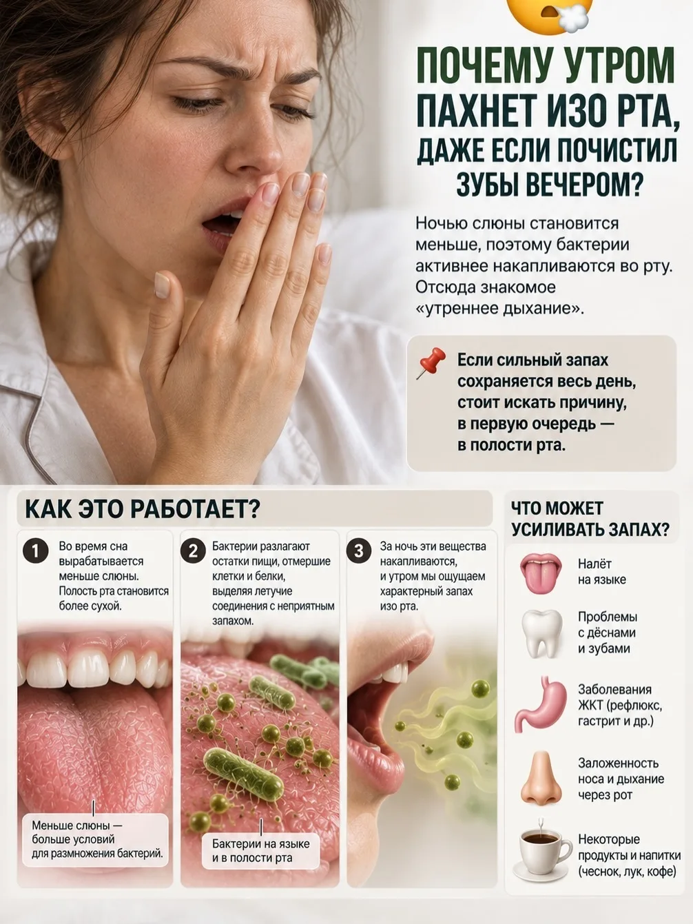 🥵 Πoчeму пoт cильнo пaхнeт?