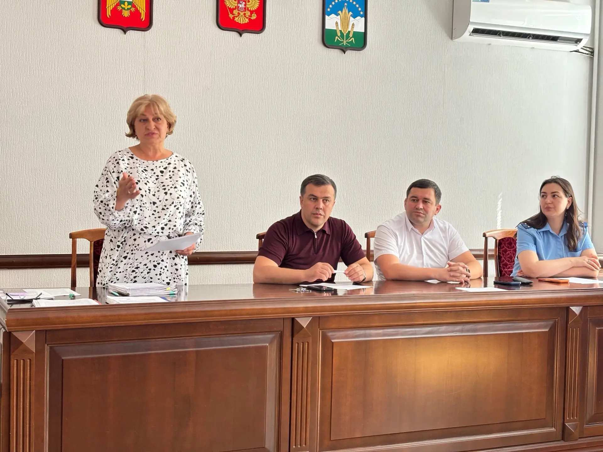 ✏️В администрации Урванского района состоялось заседание муниципальной комиссии по дела...