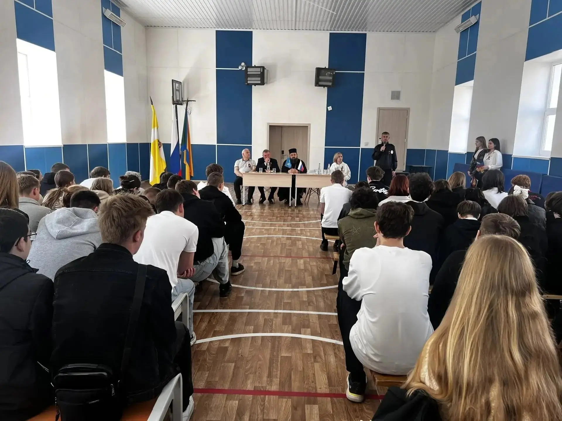 В Невинномысске завершился цикл встреч с учащимися  общеобразовательных учебных организаций.  Беседы