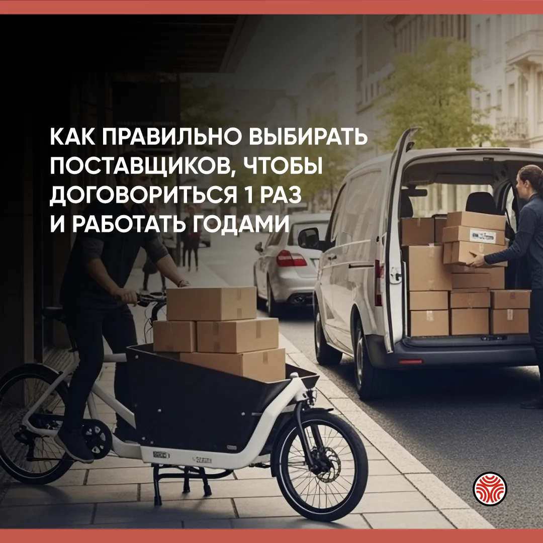 Как правильно выбирать поставщиков, чтобы договориться 1 раз и работать годами