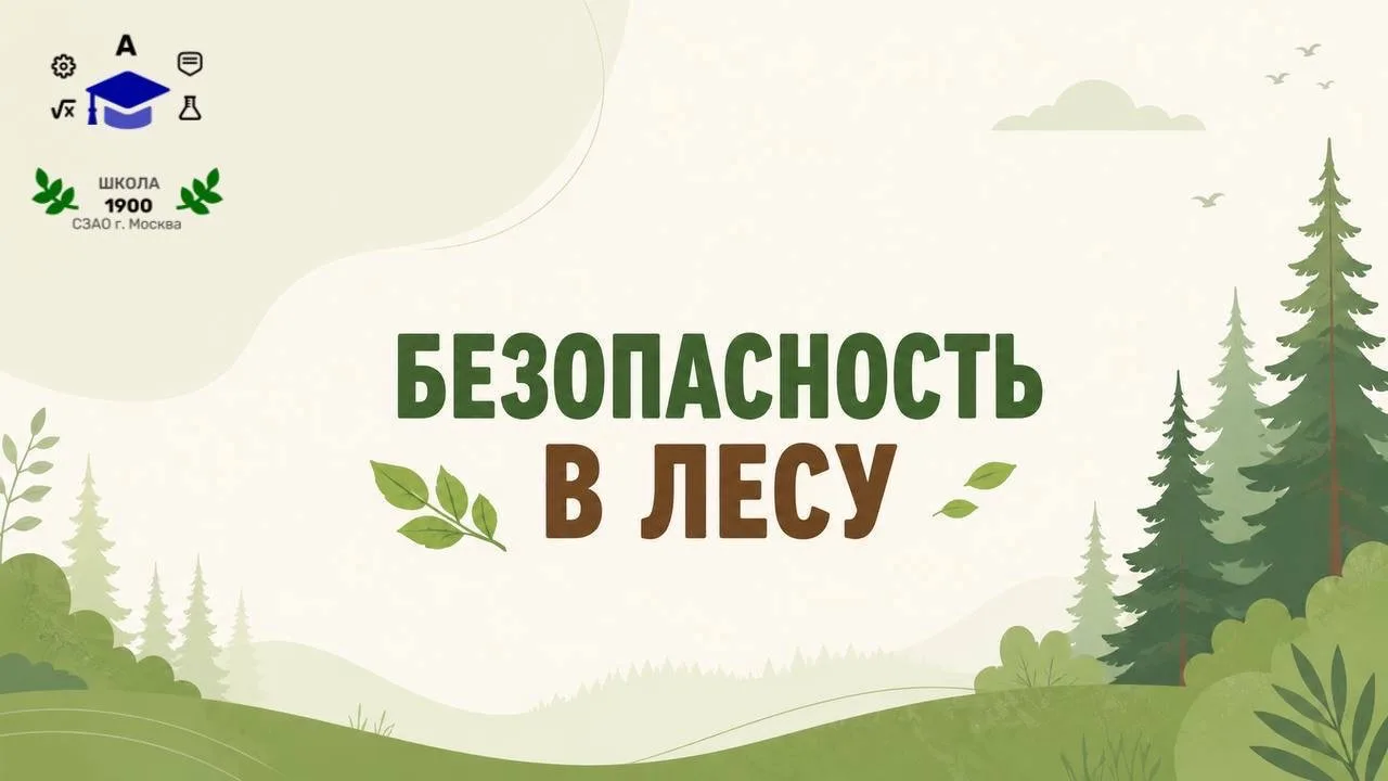 Безопасное лето в лесу