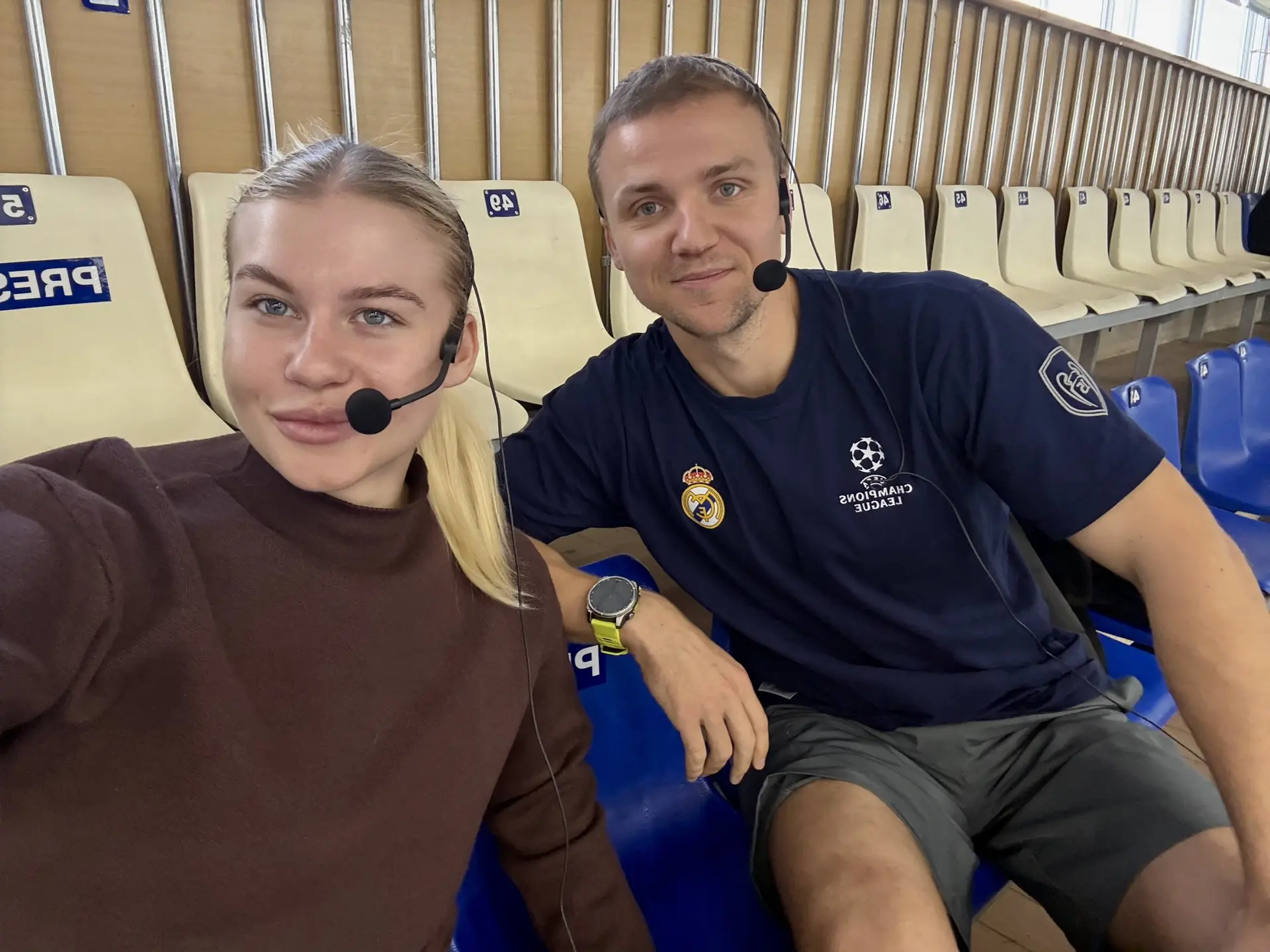 🎙Необычный дуэт у микрофона!
