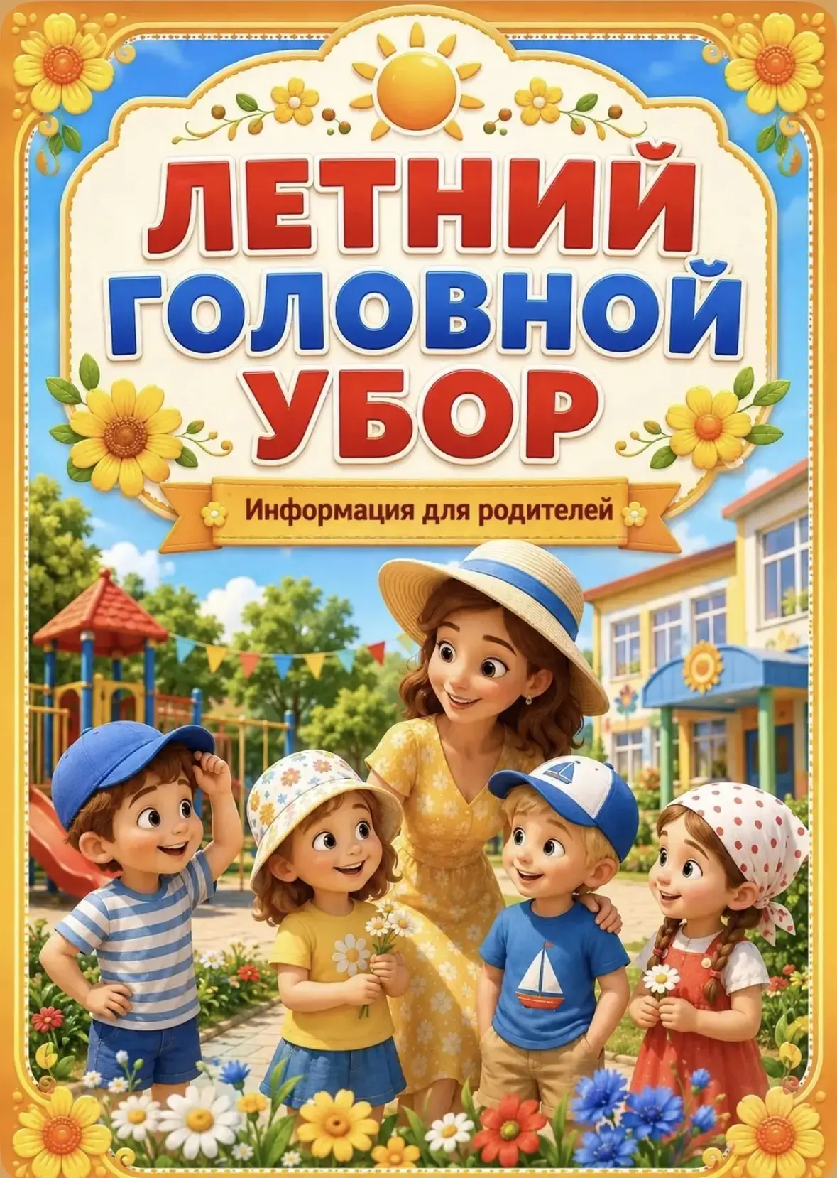 💥Головной убор в детском саду: почему это важно летом☀️

💥Панамка, кепка или косынка👒🧢 — обязате