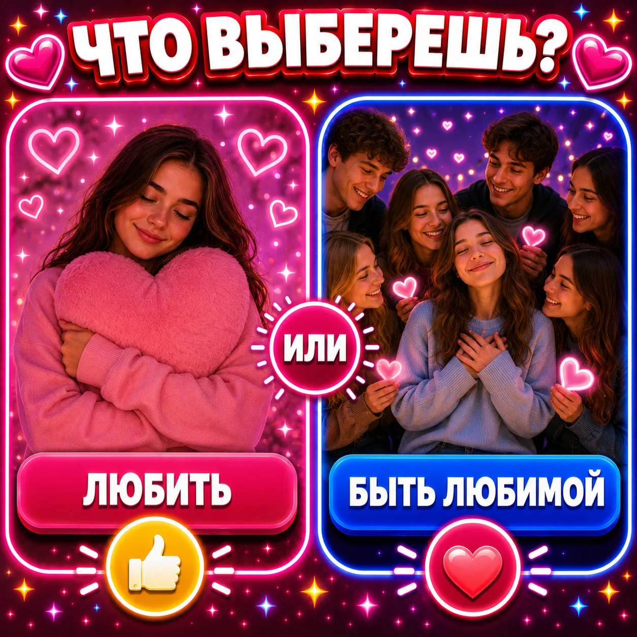 Любить или быть любимой?