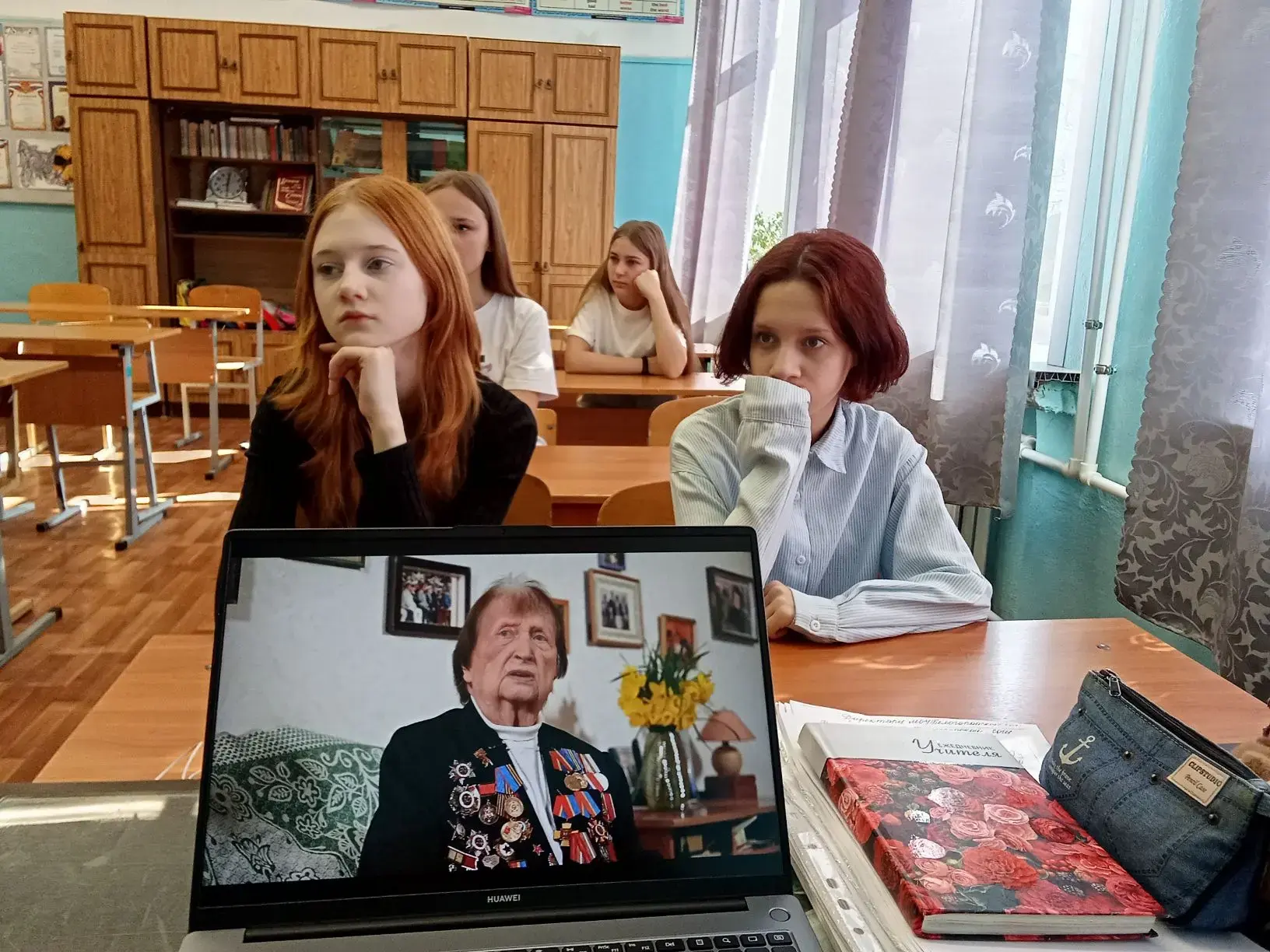 В нашей школе прошло очередное занятие «Разговоры о важном»: песни военных лет как памя...