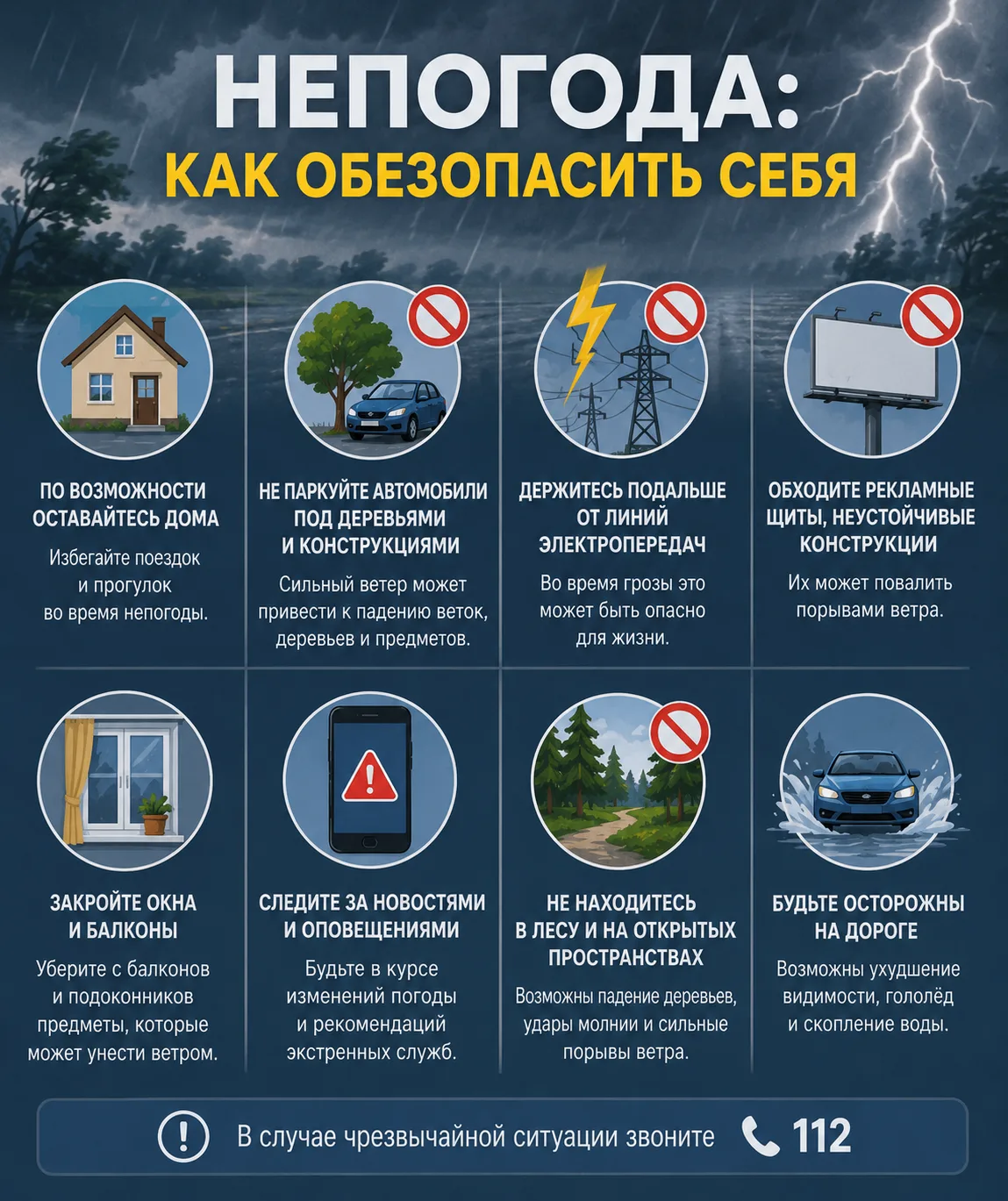⚠️ Внимание, Волгоградская область!

13–14 июня в регионе ожидаются ливни, грозы, град и сильный вет