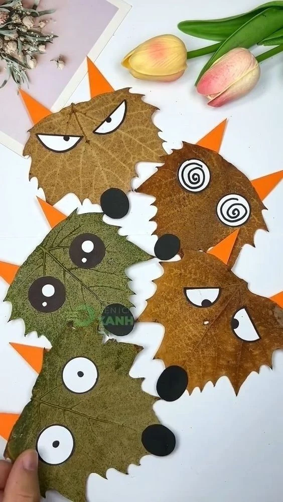 🍁✂️Осенние аппликации.
