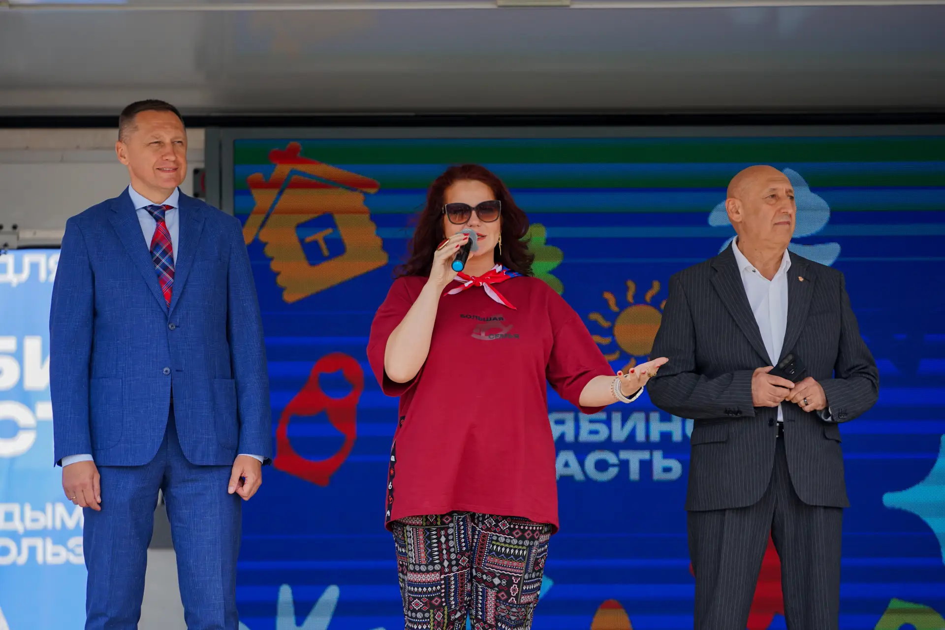 Министр архитектуры Ольга Никитина — на фестивале «Челябинская область – большая семья»...