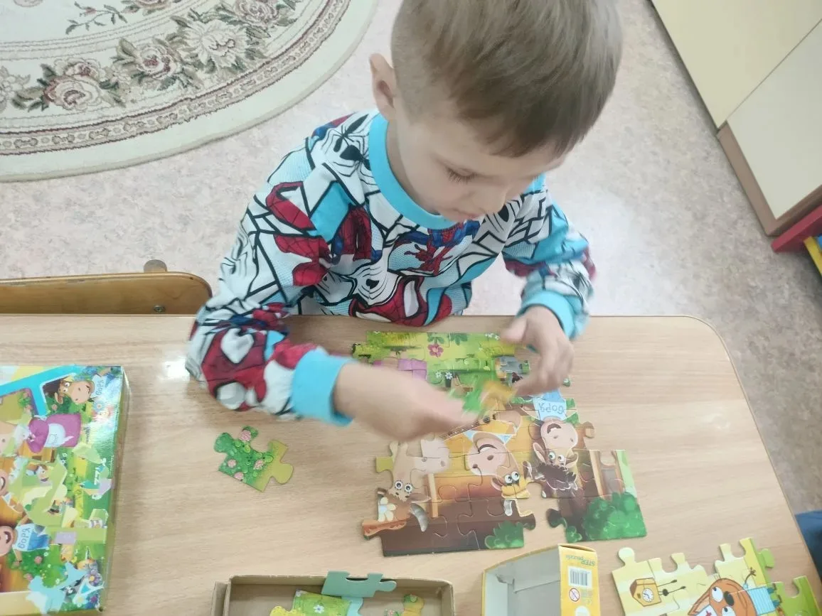 🧩🧩Пазлы остаются одной из наиболее популярных игр у детей всех возрастов. ☝Собирание пазлов – не т
