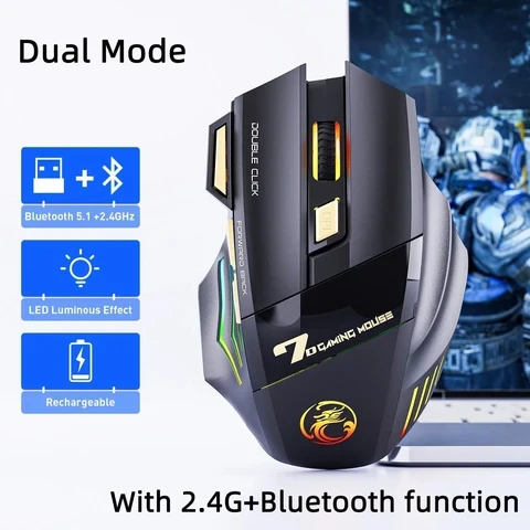 Беспроводная игровая мышь VAORLO GW-X7