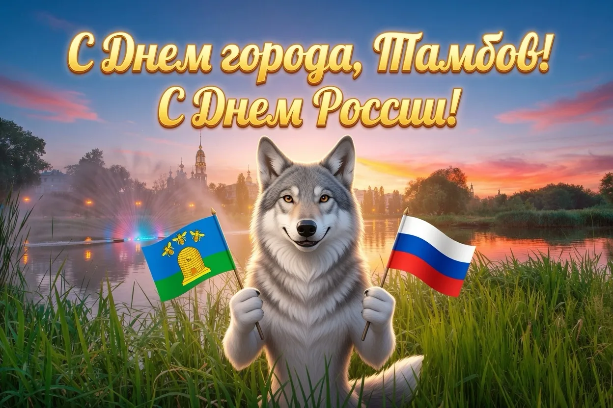 🇷🇺С Днём России и Днём города Тамбова!