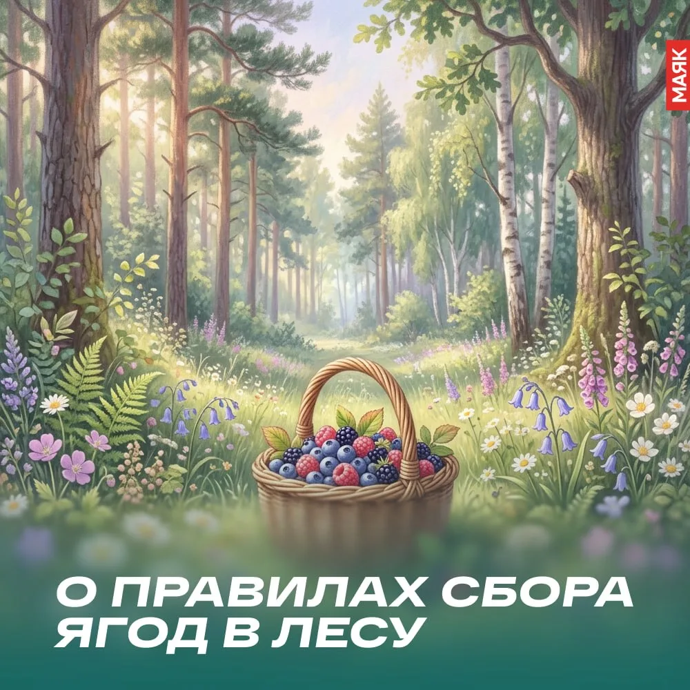Собирать ягоды в лесу — отличное летнее занятие, но собирать их нужно с умом:

✔ Не все ягоды можно 