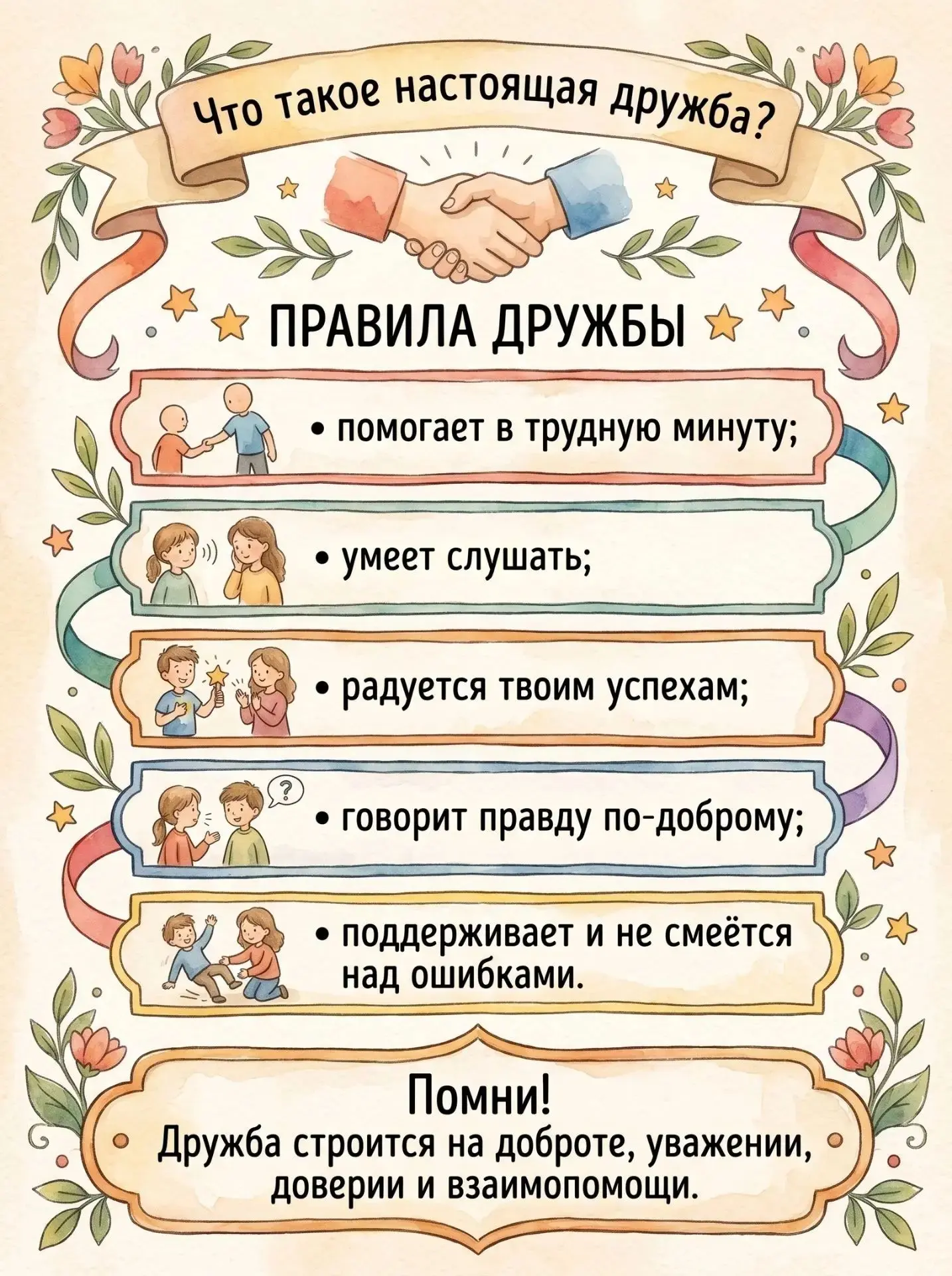 🤝 Дружба, согретая теплом: учим детей дружить по-настоящему

✨ Дорогие наши читатели!

Есть вещи, к