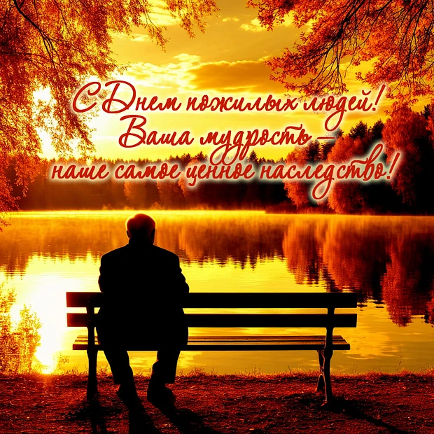 Поздравляем с Днем пожилых людей!