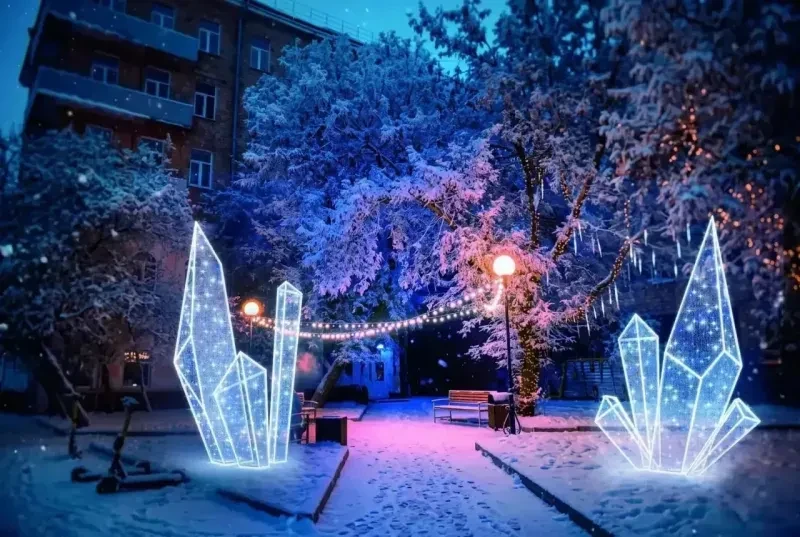 🎄К 400-летию Красноярска проспект Мира засияет новой иллюминацией