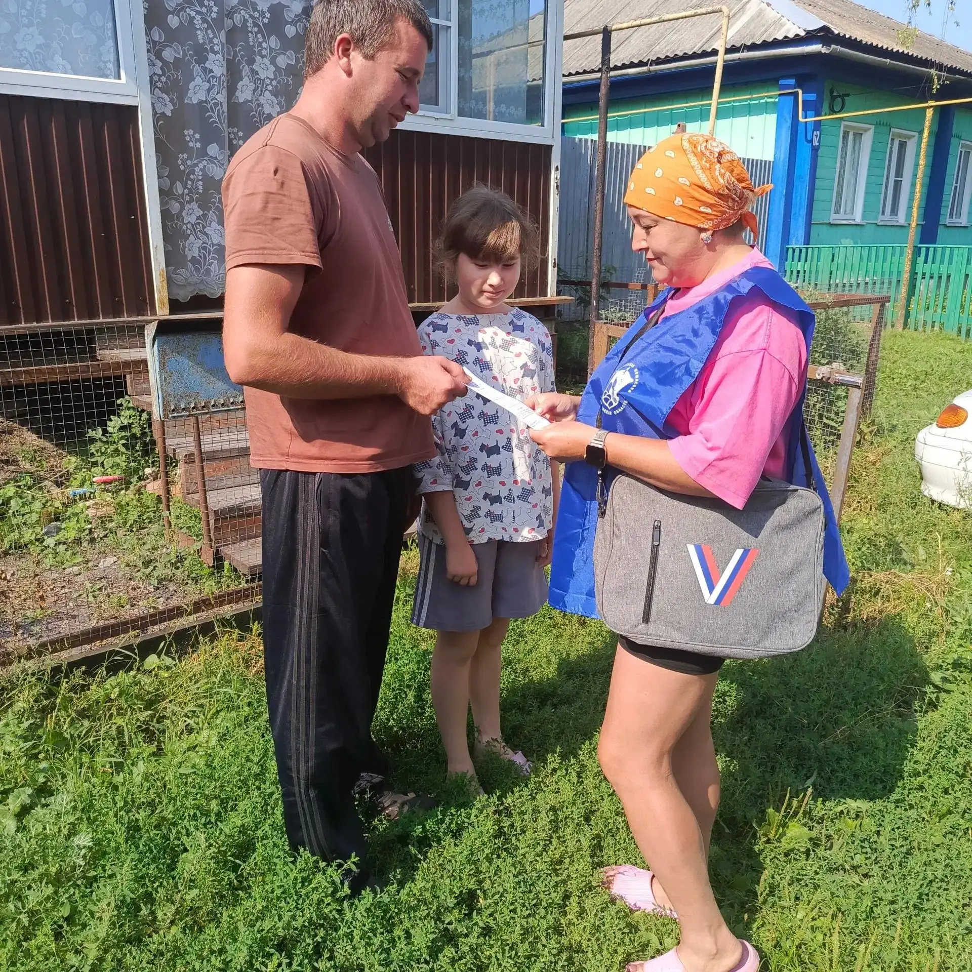 Сегодня, 22 августа, начался поквартирный и подомовой обход избирателей в рамках проект...
