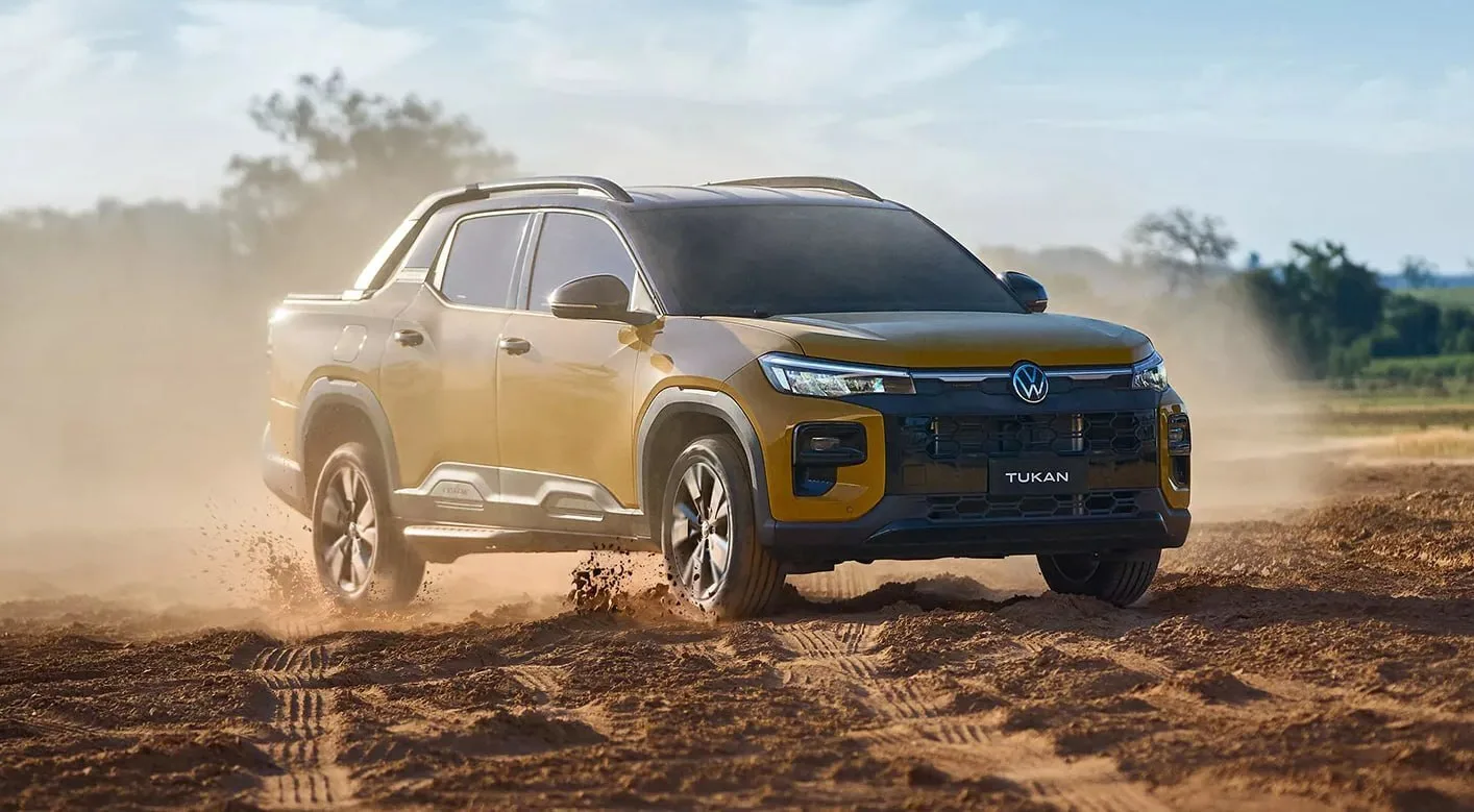 Volkswagen готовит компактный пикап Tukan, построенный на платформе MQB от T-Roc и Tigu...
