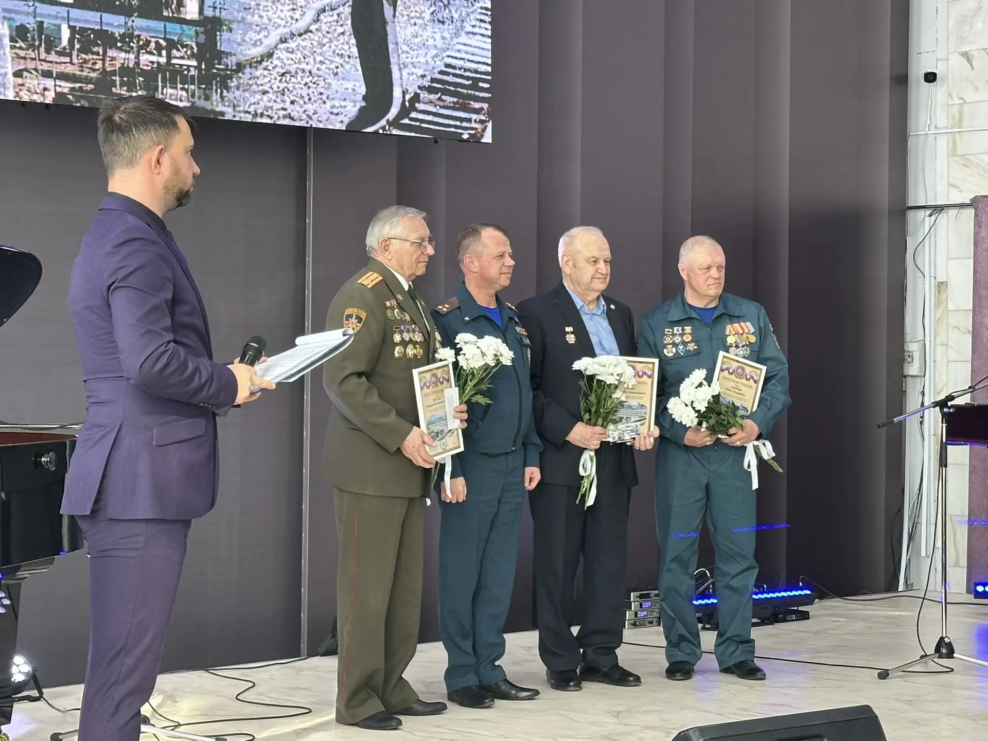 🕊️Забайкальские ликвидаторы аварии на Чернобыльской АЭС собрались в краевой филармонии на концерт в 