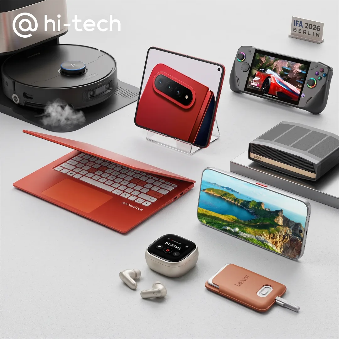 🔥Топ-10 гаджетов IFA 2026: безрамочный смартфон, возвращение Packard Bell и другие анонсы
