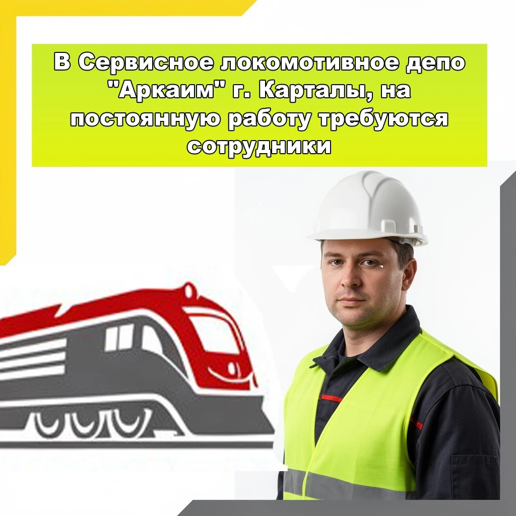 Уважаемые соискатели на трудоустройство в сервисное локомотивное депо Аркаим!