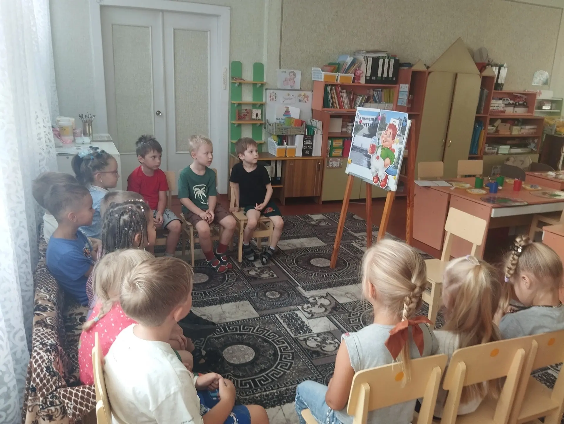 В старших группах "Незабудки", "Ласточка", "Ромашка" было проведено мероприятие, которо...
