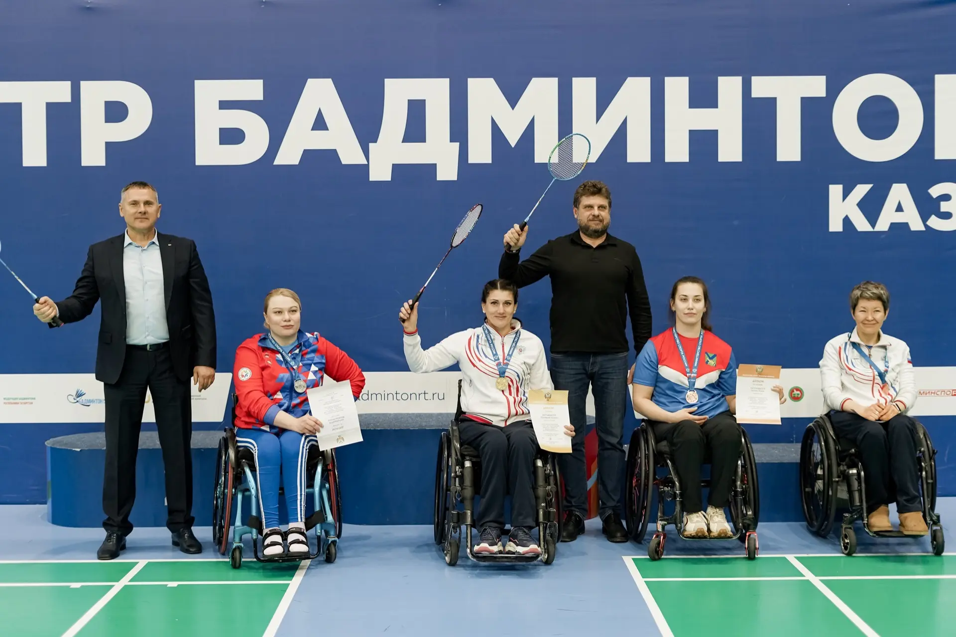 🔥Всероссийские соревнования по бадминтону спорта лиц с поражением ОДА