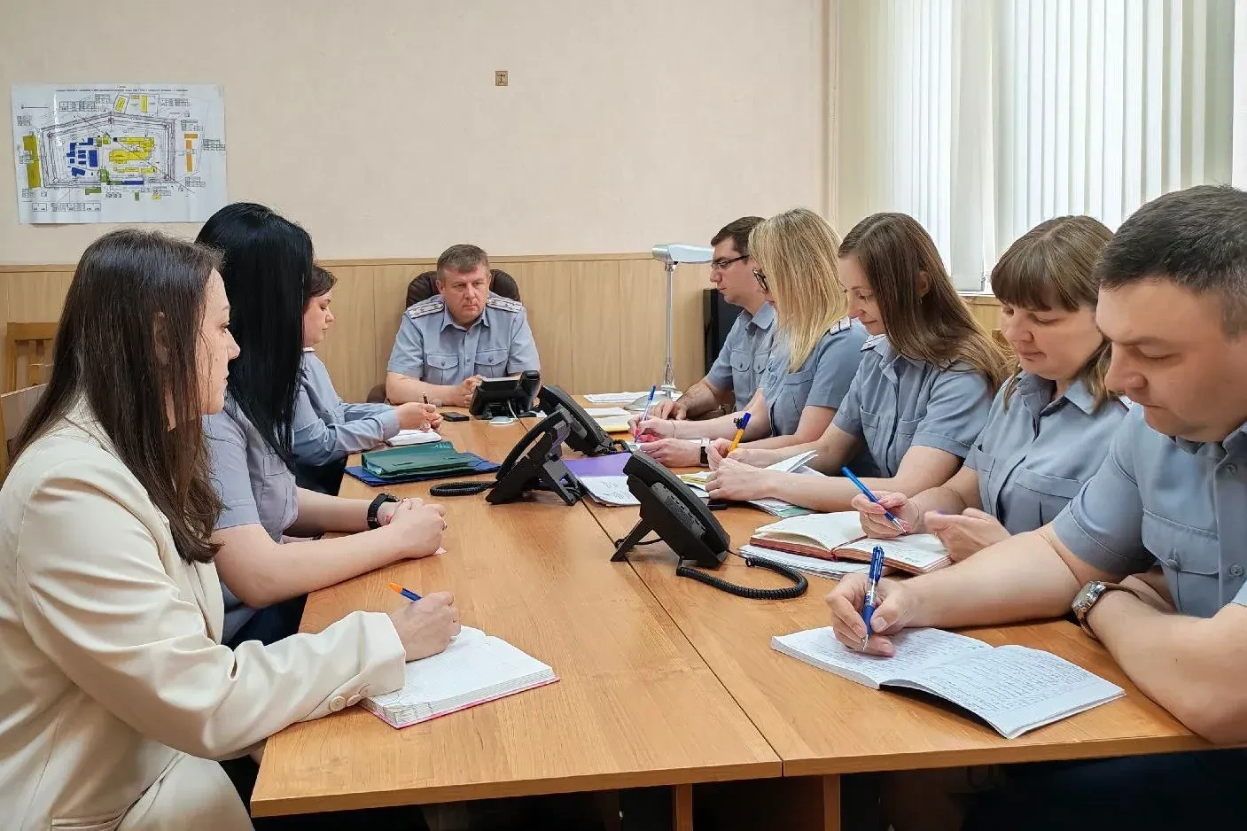В УФСИН России по Воронежской области прошли учебно-методические сборы для пенитенциарн...