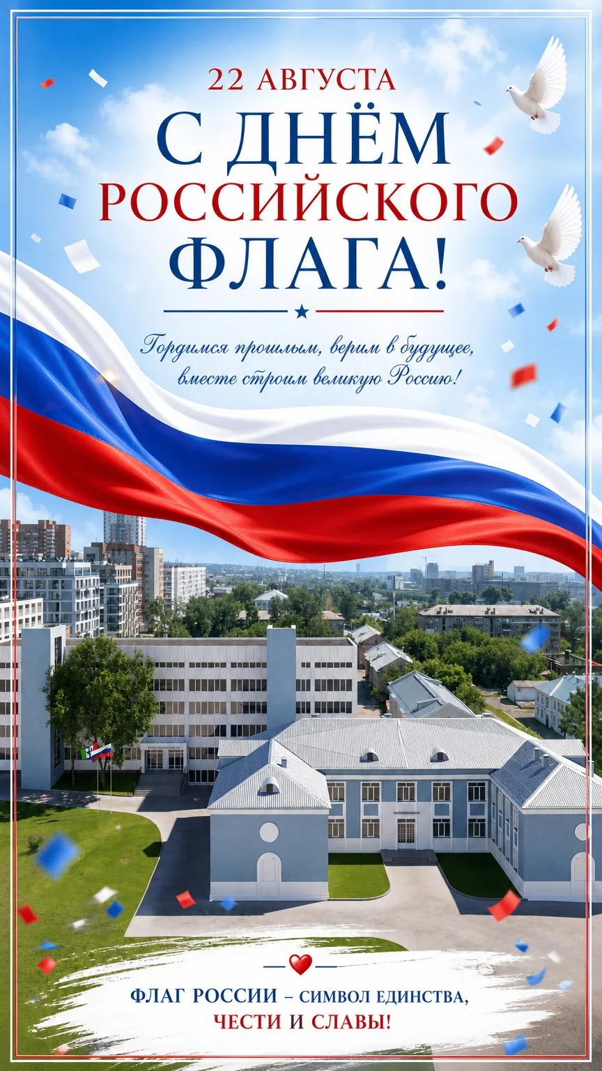 🇷🇺 Ровно 35 лет назад, 22 августа 1991 года, наш бело-сине-красный триколор официальн...