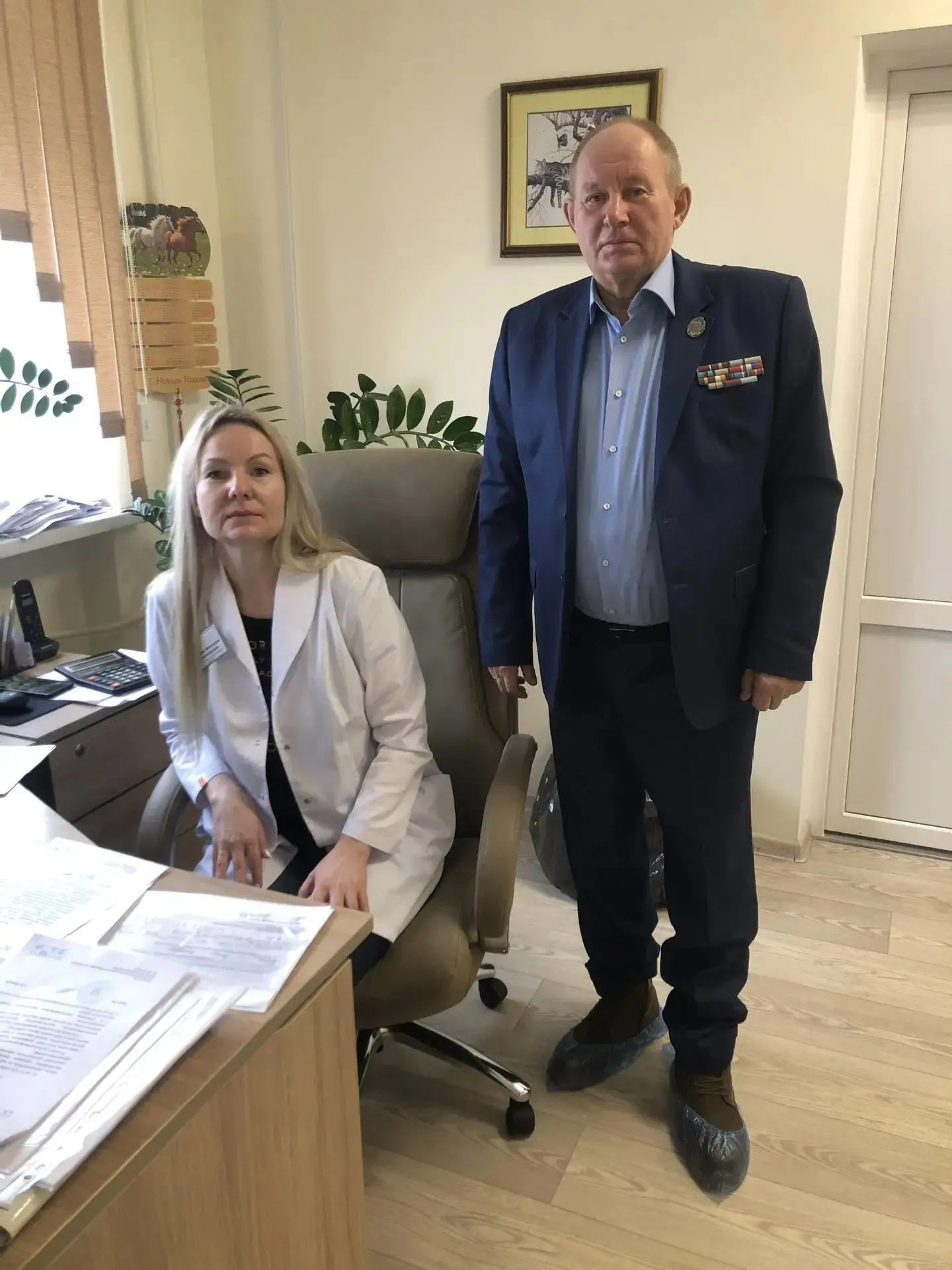 Сегодня председатель правления Краснооктябрьского отделения Волгоградской Областной  Об...