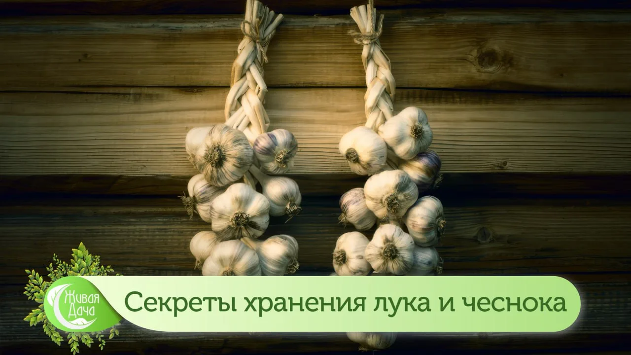 Народные секреты хранения лука и чеснока