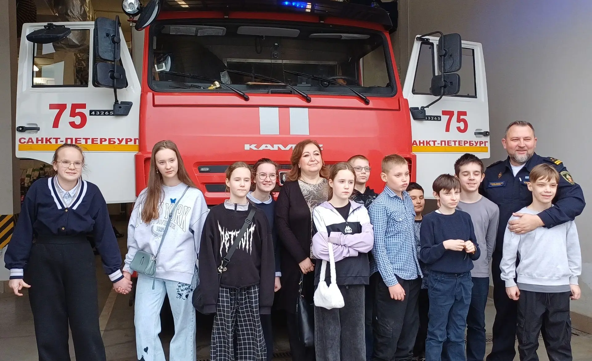 🚒 Пожарно-спасательные отряды: главное за неделю   ⭐ ПСО Адмиралтейского района Сотрудники отряда пр