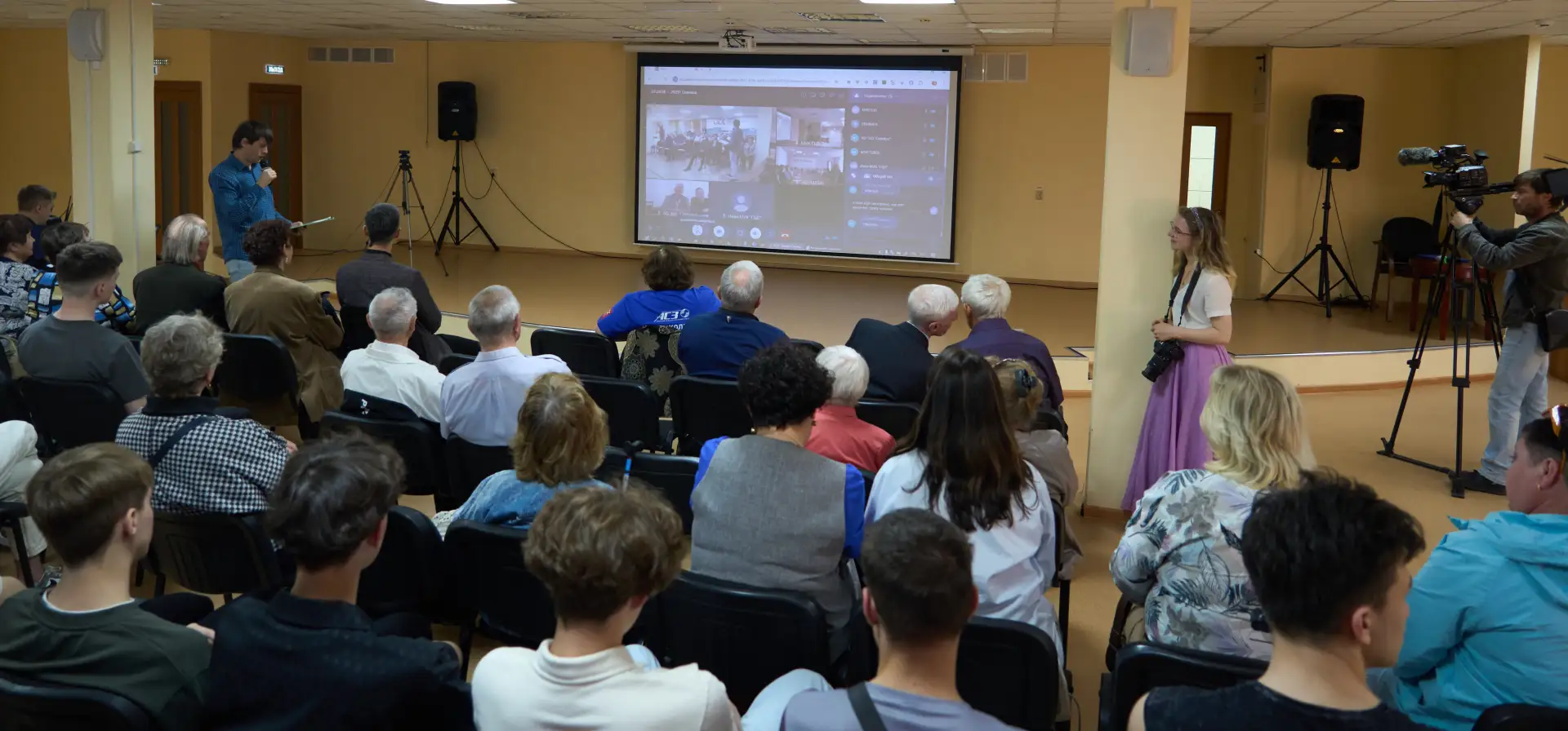 Телемост «Люди. Судьбы. Корабли.» через всю страну связал корабелов ОСК
