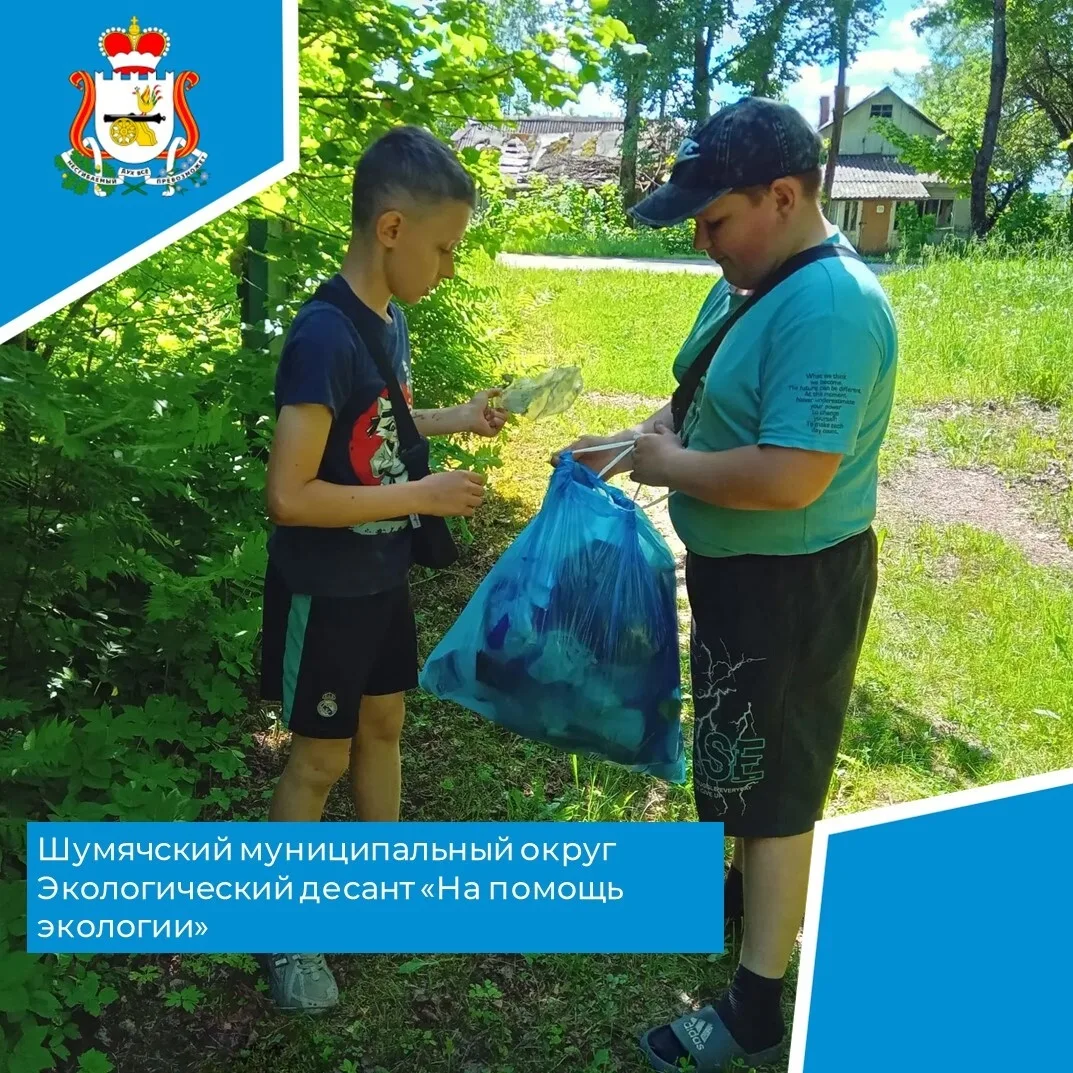 Экологический десант «На помощь экологии» 🌍🌱