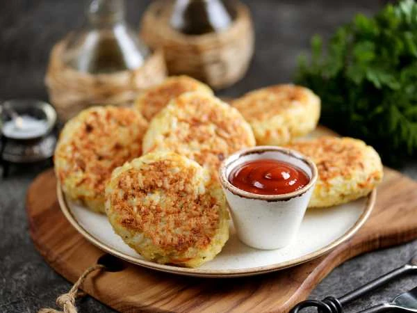 Котлеты из минтая с рисом в духовке🔥