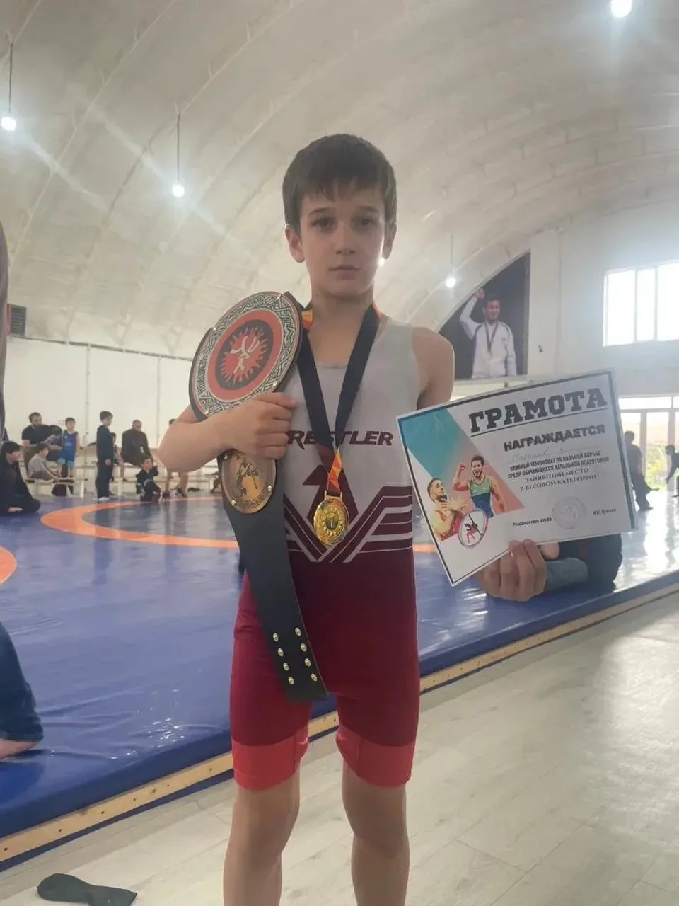 🏆 Победа нашего борца!