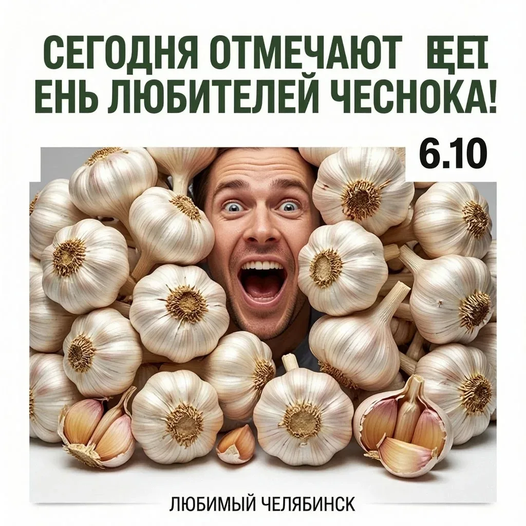 🧄 Сегодня отмечают День любителей чеснока