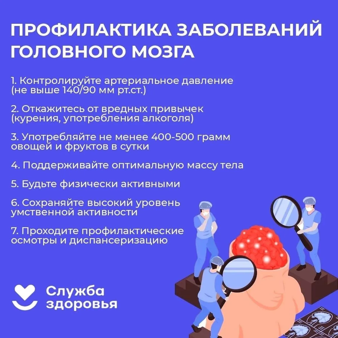 7️⃣ правил для здоровья мозга