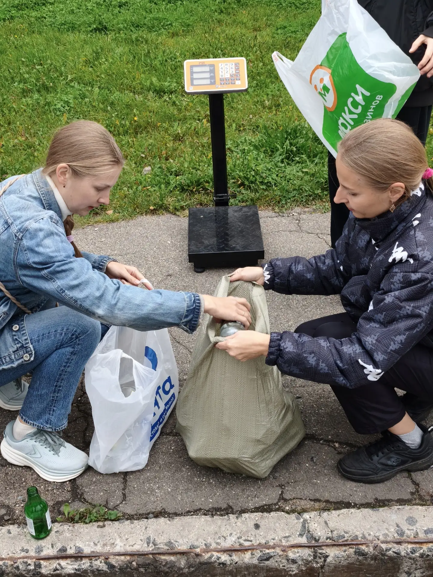 В Череповце экотакси собрало 203 килограмма стекла