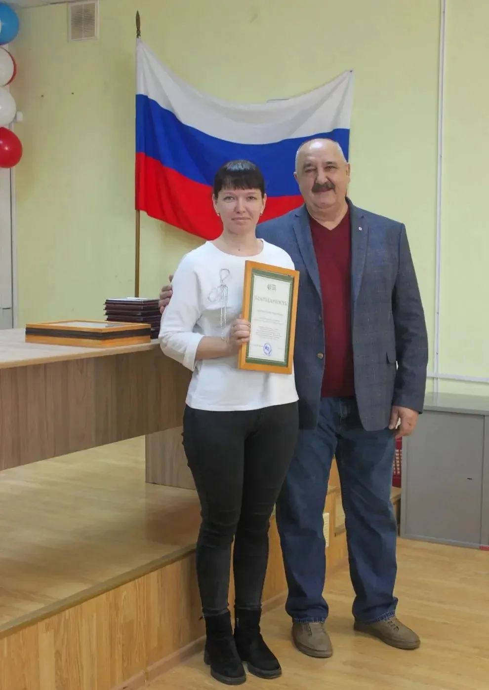 🎉В Арсеньевском филиале Примтеплоэнерго прошло торжественное мероприятие, приуроченное ко Дню работн