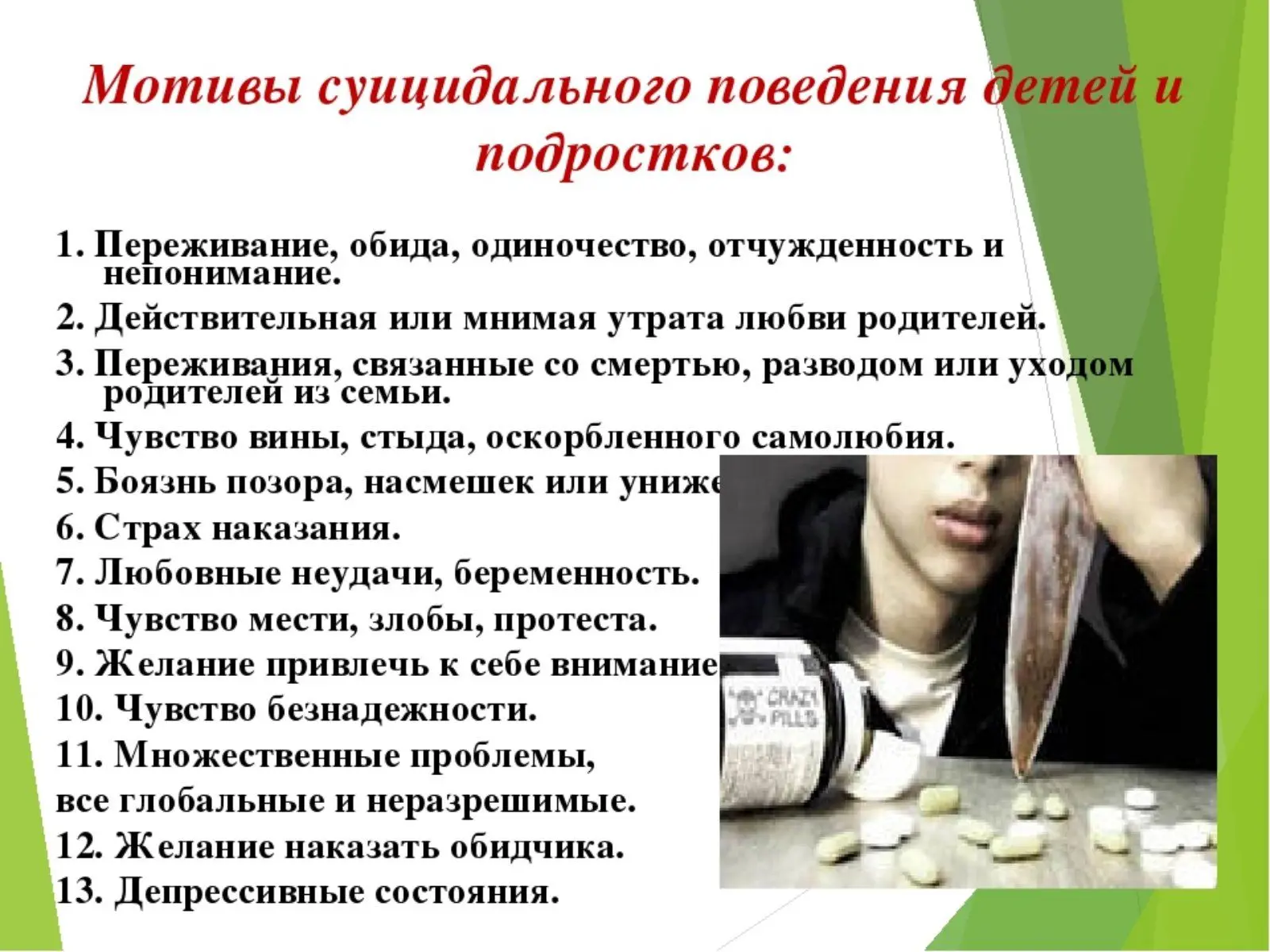 Тревожный звонок: Как родителям помочь ребенку справиться с мыслями о суициде.