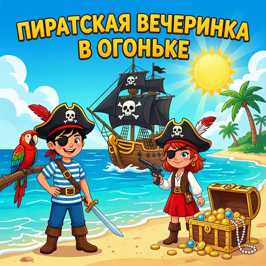 Йо-хо-хо! В «Огоньке» — пиратская вечеринка удалась! ⚓️🎉