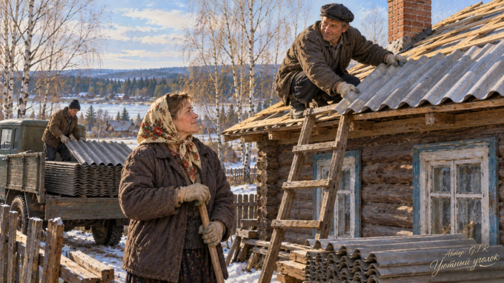 Все переехали из деревни и только она осталась