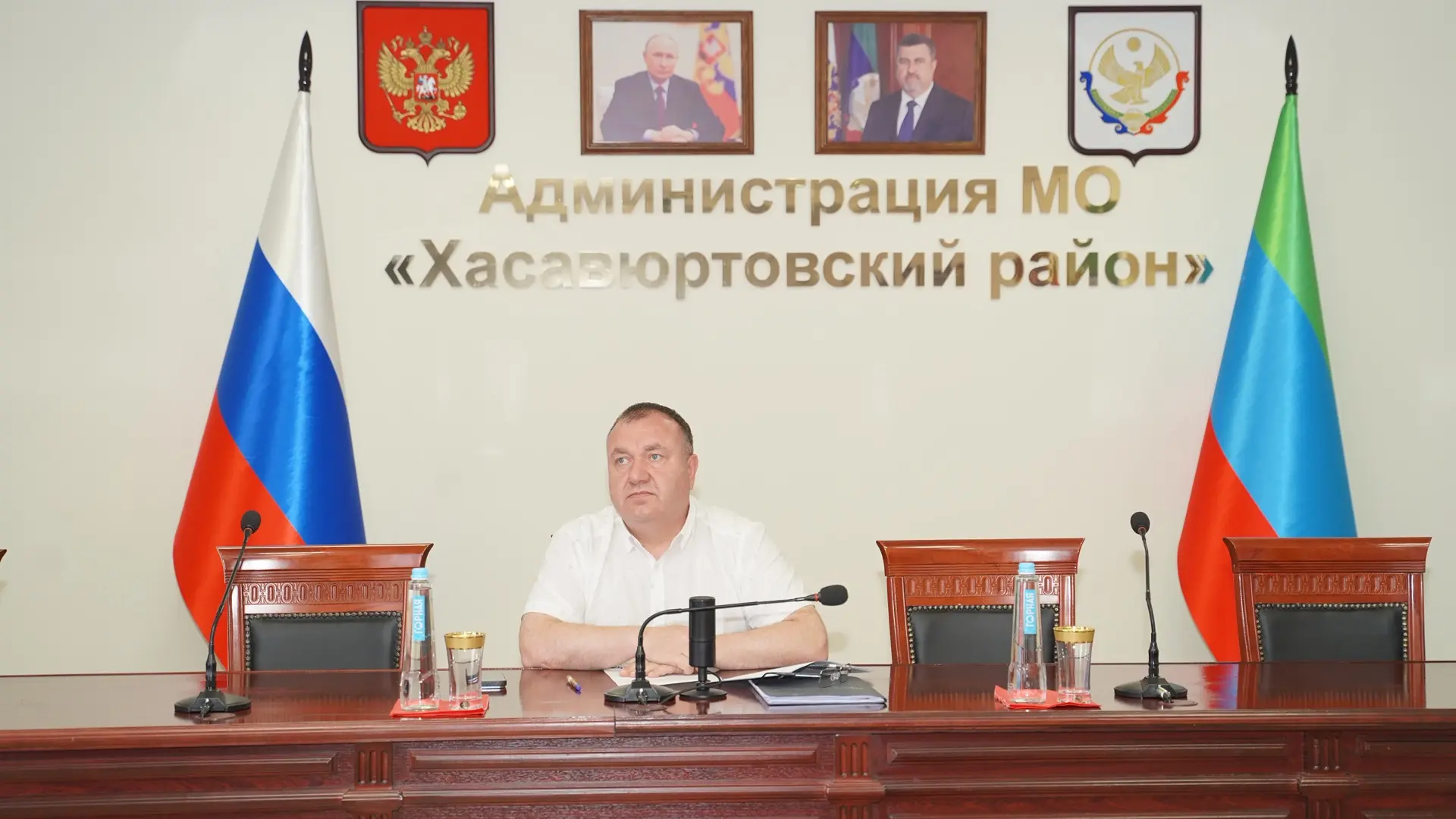Багаутдин Мамаев принял участие в совещании по вопросам обустройства контейнерных площадок
