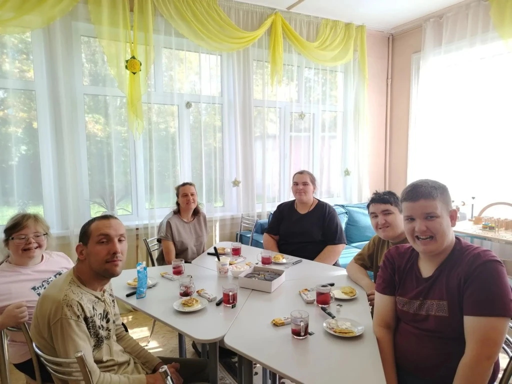 На отделении социальной реабилитации и абилитации инвалидов состоялось очередное заняти...