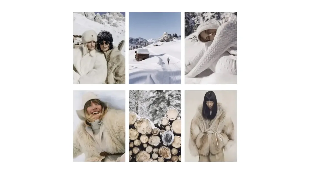 Зима в эстетике MaxMara Studio.