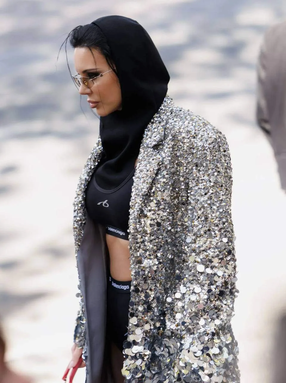 Оксана уже на показе Balenciaga побывала